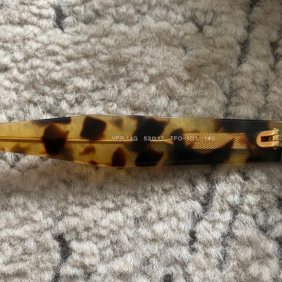 Prada Teal and Tortoise Eyeglasses - Picture 5 of 6